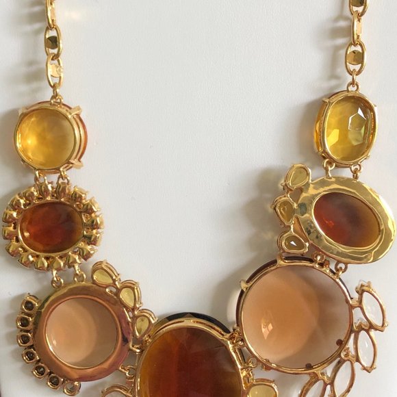 KATE SPADE Neutral Orchestra Hall Statement Necklace - Picture 12 of 12